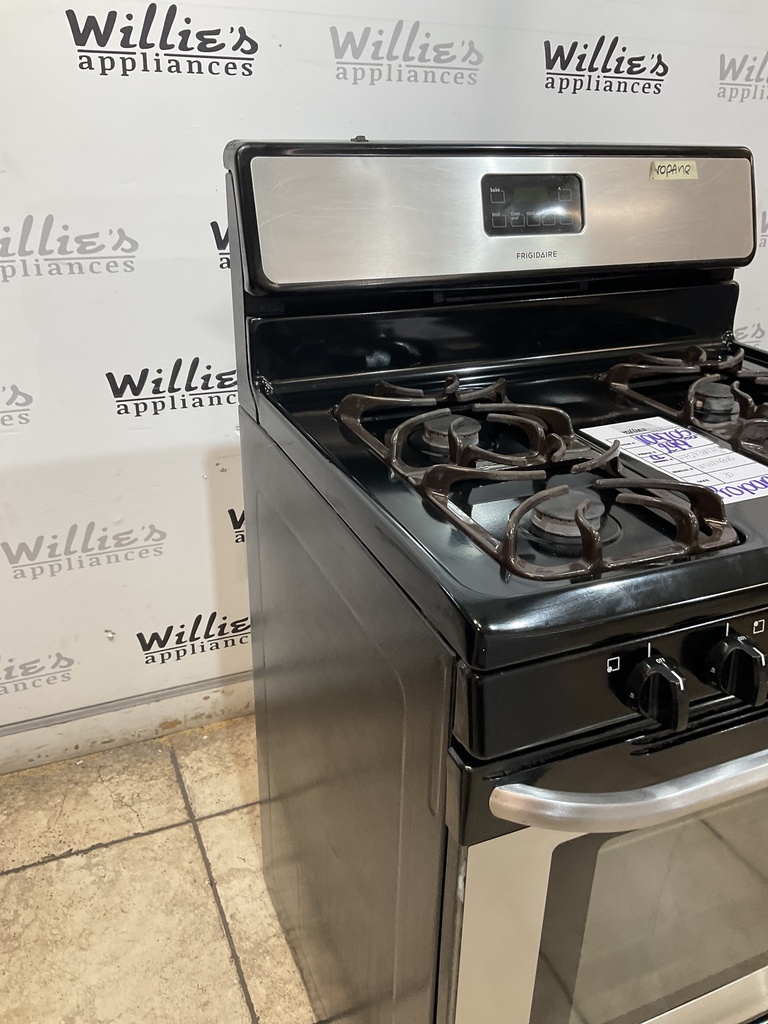 Frigidaire Used Gas Propane Stove 30inches (Stainless Steel) 