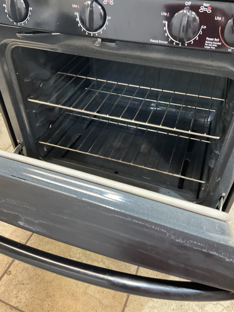 Ge Used Gas Propane Stove 30inches (Black) 