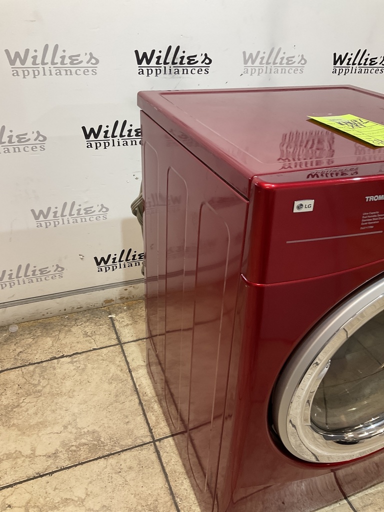 Lg Used Electric Dryer 220volts (30 AMP) 27inches {3 prong} (red) 