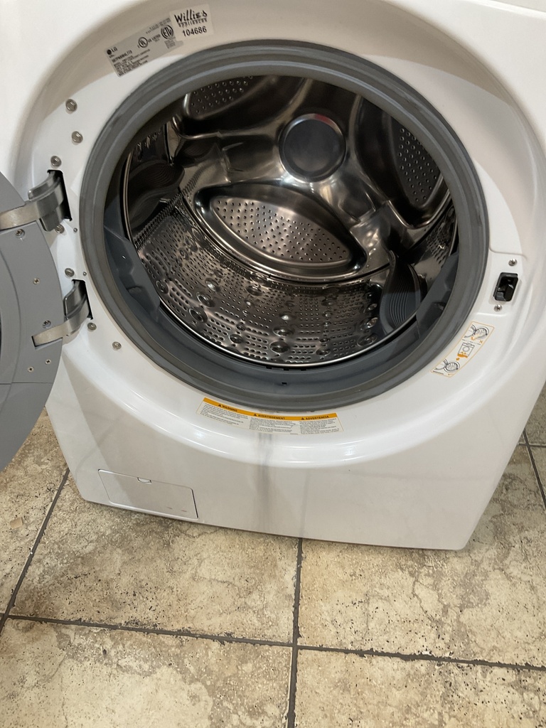 Lg Used Washer Front-load 27inches (White) 