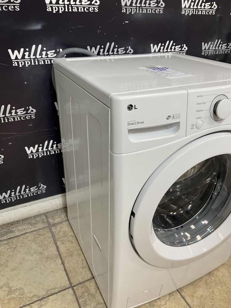 Lg Used Washer Front-load 27inches (white) 