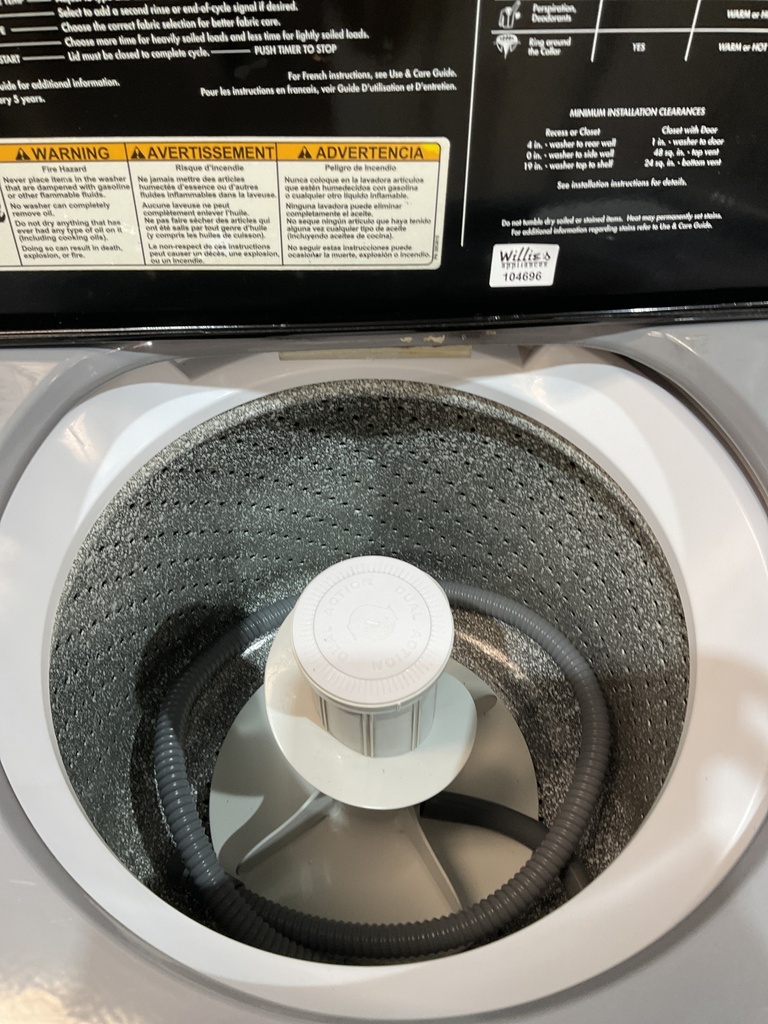 Whirlpool Used Washer Top-load 27inches (Grey) 