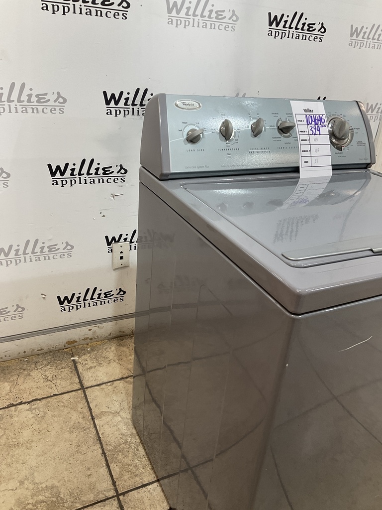 Whirlpool Used Washer Top-load 27inches (Grey) 