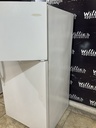 Frigidaire Used Refrigerator Top and Bottom 28x59 1/2 (White) 