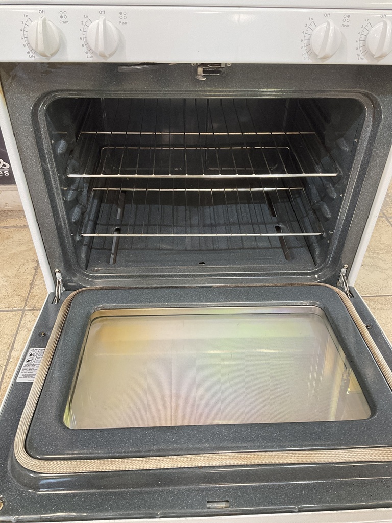 Hotpoint Used Natural Gas Stove 30inches (White) 