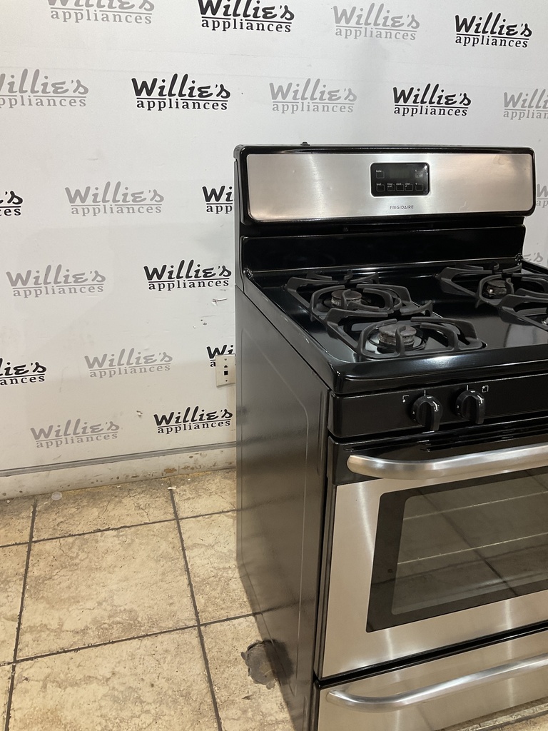 Frigidaire Used Natural Gas Stove 30inches (Stainless Steel) 