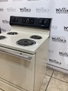 Hotpoint Used Electric Stove 220volts (40/50 AMP) 30inches {no cord} (Bisque/Black) 