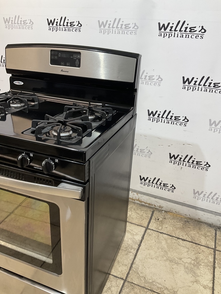 Aman Used Natural Gas Stove 30inches (Stainless Steel)