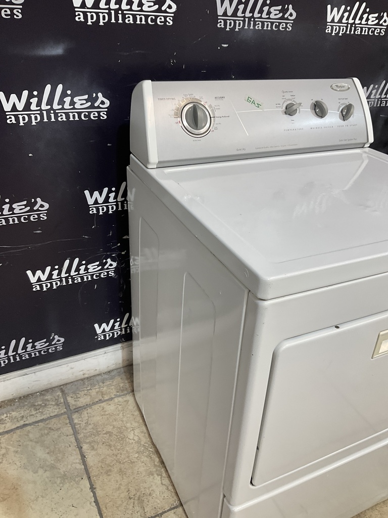 Whirlpool Used Natural Gas Dryer 29inches (White) 
