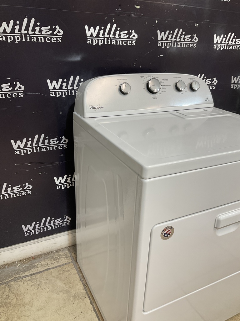Whirlpool Used Electric Dryer 220volts (30 AMP) 29inches {4 prong} (White) 
