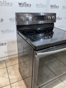 Samsung Used Electric Stove 220volts (40/50 AMP) 30inches {no cord} (Stainless Steel) 