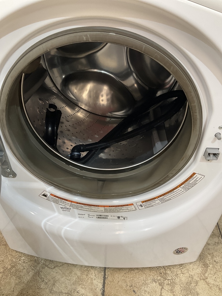 Whirlpool Used Washer Front-load 27inches (White) 