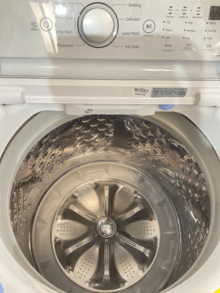 Lg Used Washer Top-load 27inches (white) 