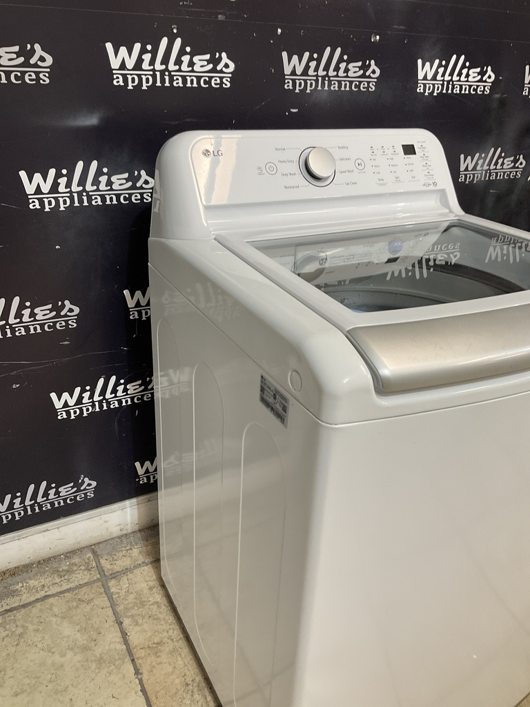 Lg Used Washer Top-load 27inches (white) 