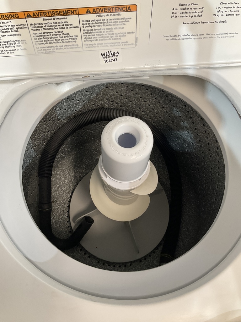 Whirlpool Used Washer Top-load 27inches (White) 