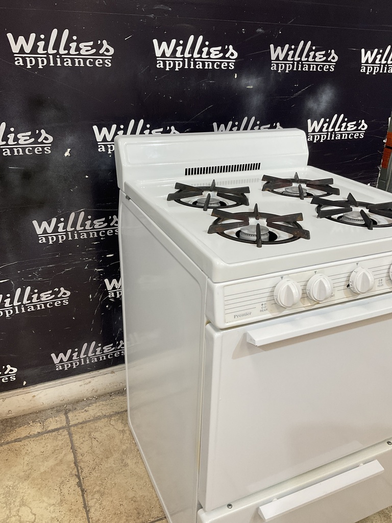 Premier Used Natural Gas Stove 24inches (White) 