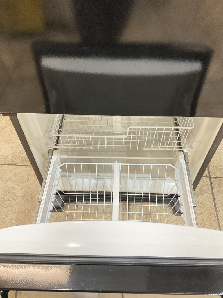 Maytag Used Refrigerator Top and Bottom Mount 30x66 (Black) 