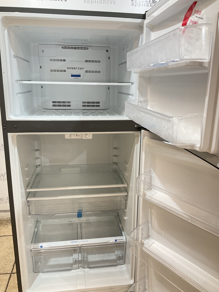 Frigidaire Used Refrigerator Top and Bottom 30x66 (Stainless Steel) 