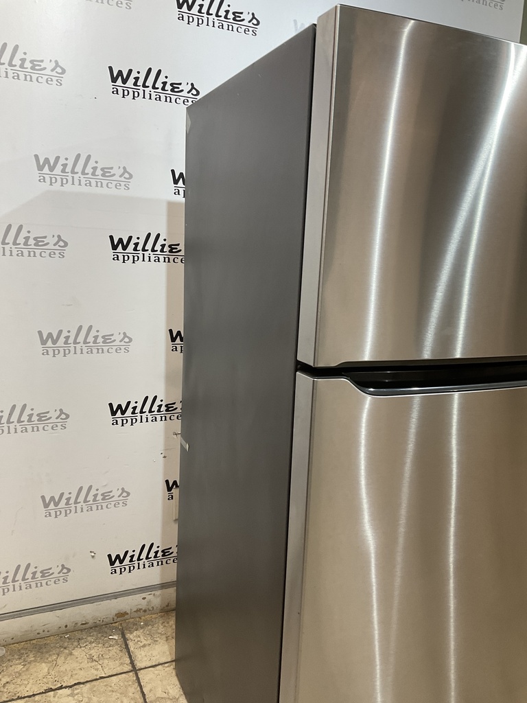 Frigidaire Used Refrigerator Top and Bottom 30x66 (Stainless Steel) 
