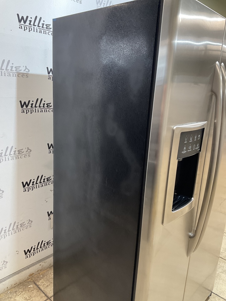 Frigidaire Used Refrigerator Side by Side Counter Depth 36x69 (Stainless Steel) 