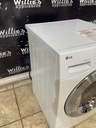 Lg Used Electric Dryer 220volts (30 AMP) 23 1/2” (White) 