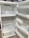 Hotpoint Used Refrigerator Top and Bottom 28x61 1/2” (White) 