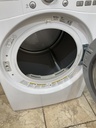 Lg Used Electric Dryer 220volts (30 AMP) 27inches {4 prong} (White) 