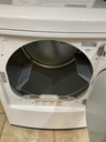 Lg Used Electric Dryer 220volts (30AMP) 27inches {no cord} (white) 