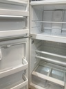 Ge Used Refrigerator Top and Bottom 28x61 1/2” (White) 