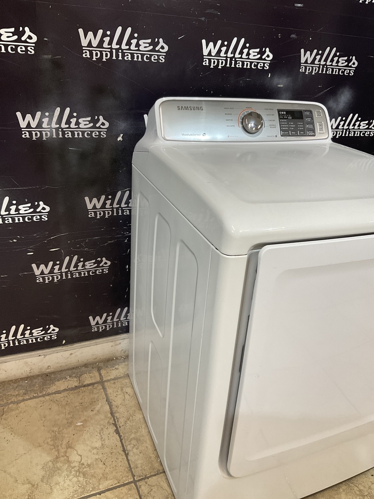 Samsung Used Electric Dryer 220volts (30 AMP) 27inches {3 prong} (White) 