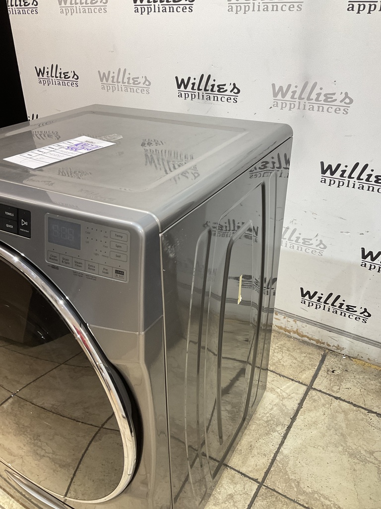 Whirlpool Used Washer Front-load 27inches (Grey) 