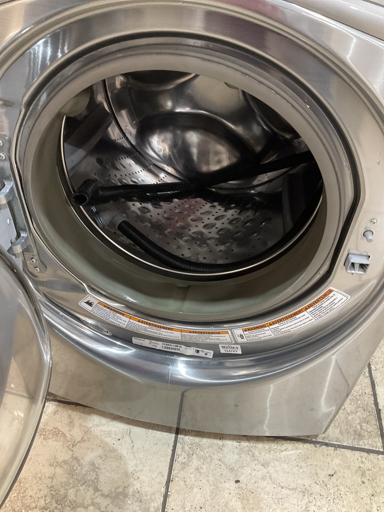 Whirlpool Used Washer Front-load 27inches (Grey) 