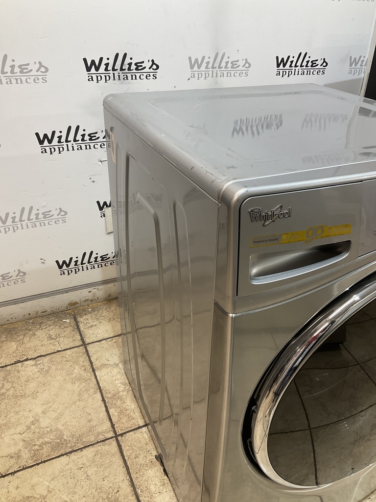 Whirlpool Used Washer Front-load 27inches (Grey) 