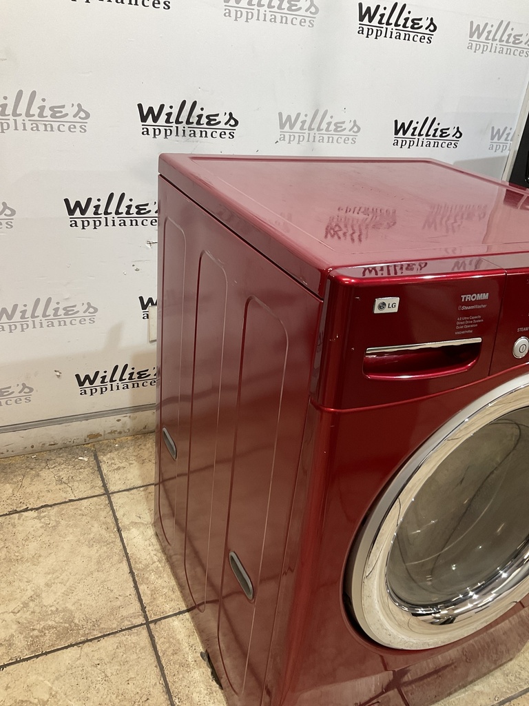 Lg Used Washer Front-load 27inches (Red) 