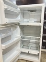 Ge Used Refrigerator Top and Bottom 28x64 1/2” (White) 