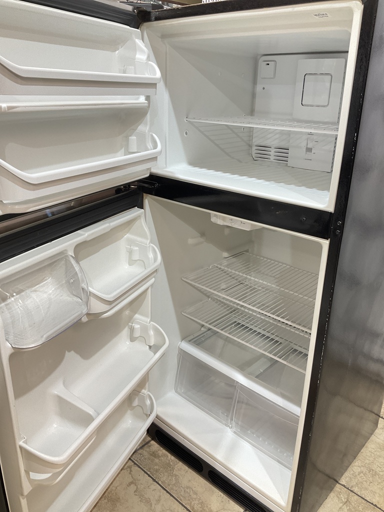 Frigidaire Used Refrigerator Top and Bottom 28x 60 1/2” (Stainless Steel) 