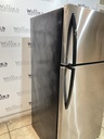 Frigidaire Used Refrigerator Top and Bottom 28 1/2” x65 (Stainless Steel)
