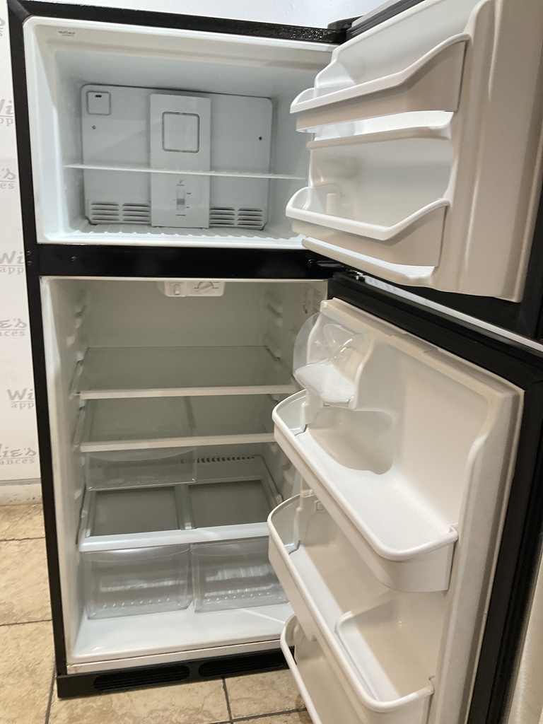 Frigidaire Used Refrigerator Top and Bottom 28 1/2” x 65” (Stainless Steel) 