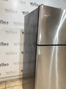 Frigidaire Used Refrigerator Top and Bottom 28 1/2” x 65” (Stainless Steel) 