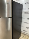 Frigidaire Used Refrigerator Top and Bottom 30x65 1/2’ (Stainless Steel) 