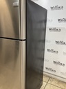 Frigidaire Used Refrigerator Top and Bottom 30x66 (Stainless Steel) 