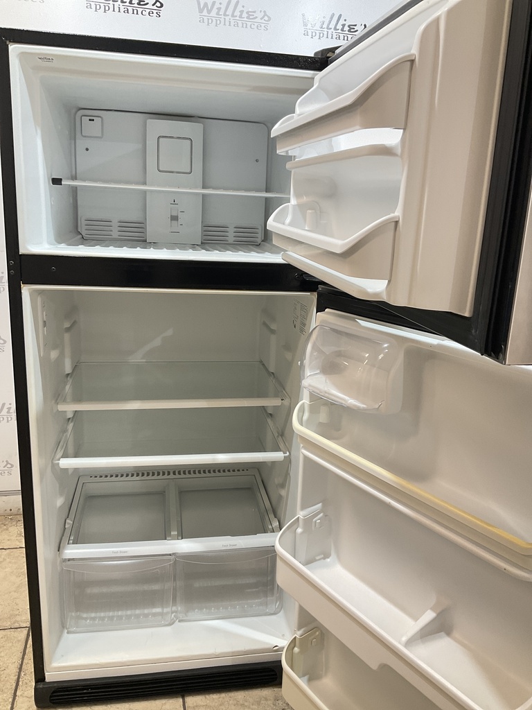 Frigidaire Used Refrigerator Top and Bottom 30x66 (Stainless Steel) 