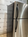 Frigidaire Used Refrigerator Top and Bottom 30x66 (Stainless Steel) 