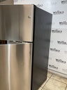 Ge Used Refrigerator Top and Bottom 30x66 (Stainless Steel) 