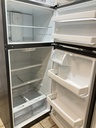 Ge Used Refrigerator Top and Bottom 28x67 (Stainless Steel) 