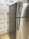 Ge Used Refrigerator Top and Bottom 28x67 (Stainless Steel) 