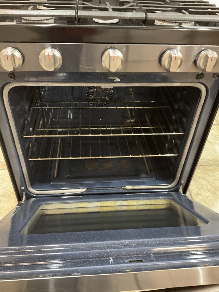 Samsung Used Natural Gas Stove 30inches (Black Stainless) 