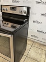 Whirlpool Used Electric Stove 220volts (40/50 AMP) 30inches {no cord} (Stainless Steel) 