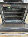 Whirlpool Used Electric Stove 220volts (40/50 AMP) 30inches {no cord} (Stainless Steel) 