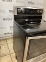 Whirlpool Used Electric Stove 220volts (40/50 AMP) 30inches {no cord} (Stainless Steel) 